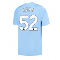 Camisa de time de futebol Manchester City Oscar Bobb #52 Replicas 1º Equipamento 2023-24 Manga Curta